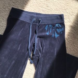 Juicy track paints with rhinestone details.